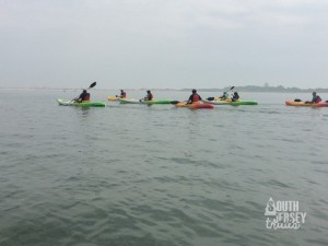 Kayaking is fun.